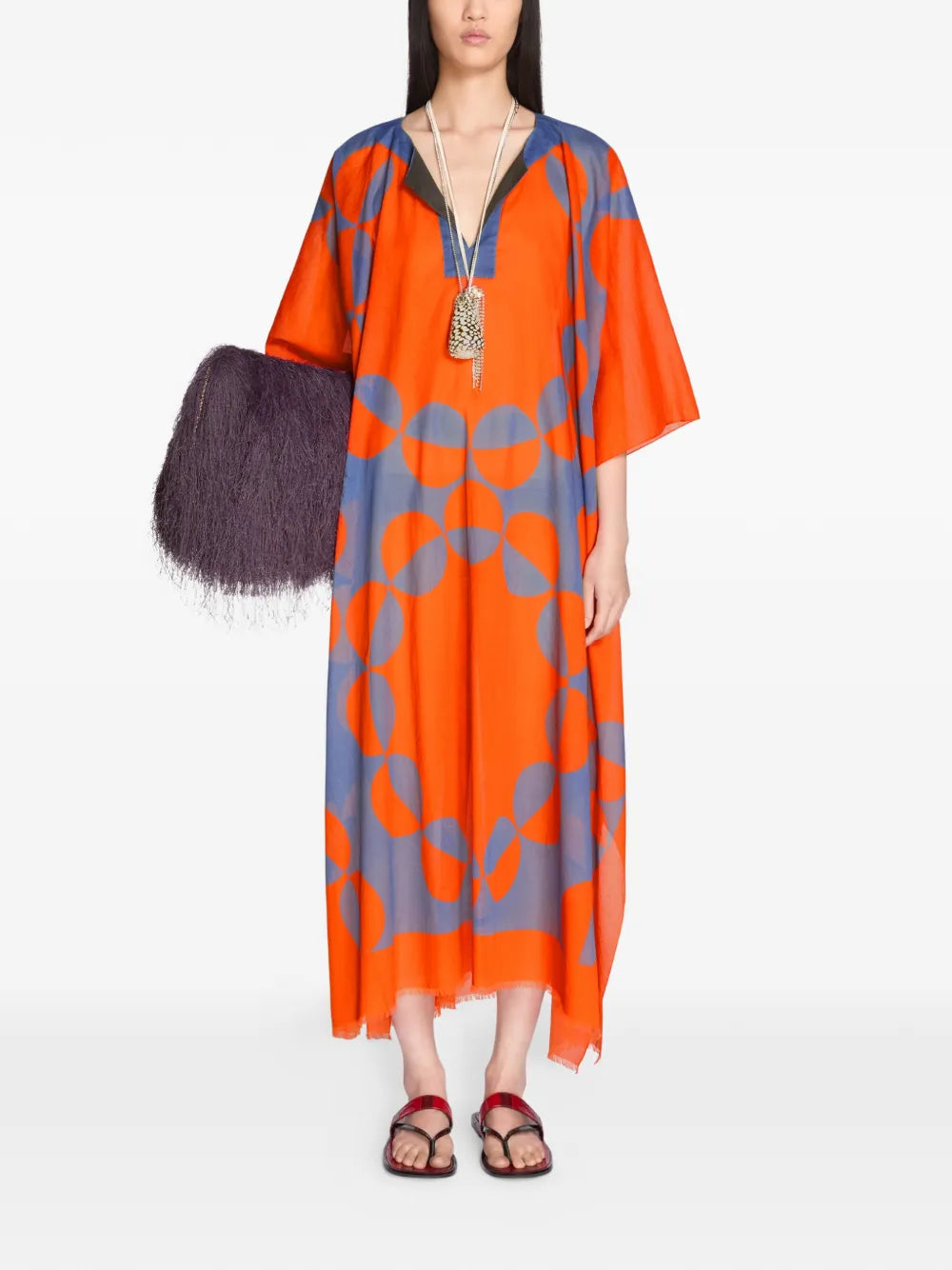 printed kaftan