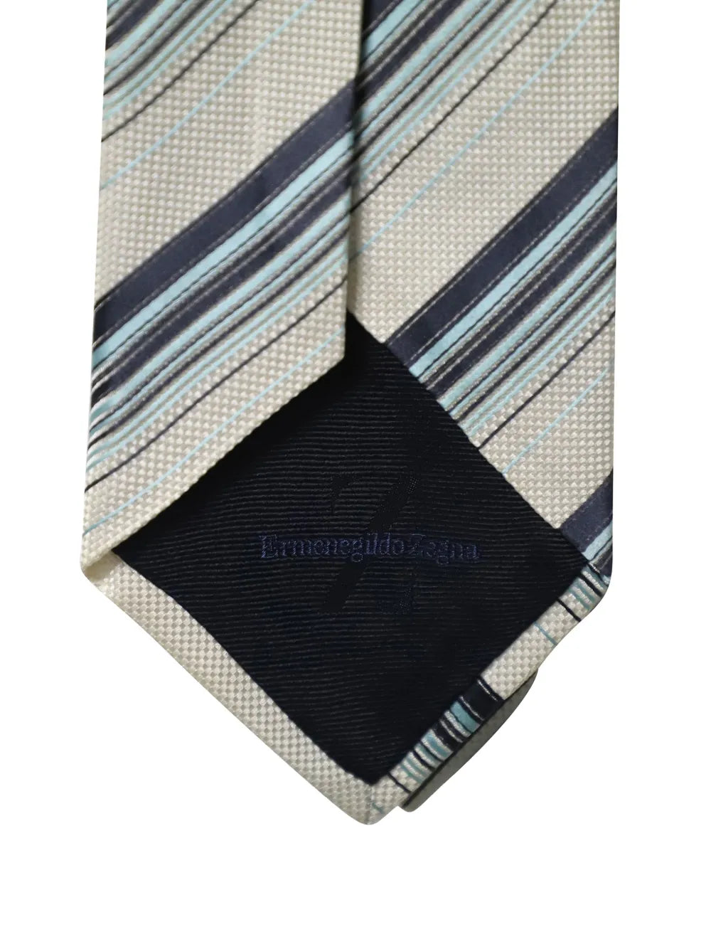 striped silk tie