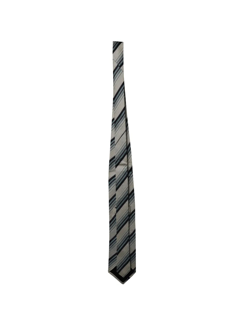 striped silk tie