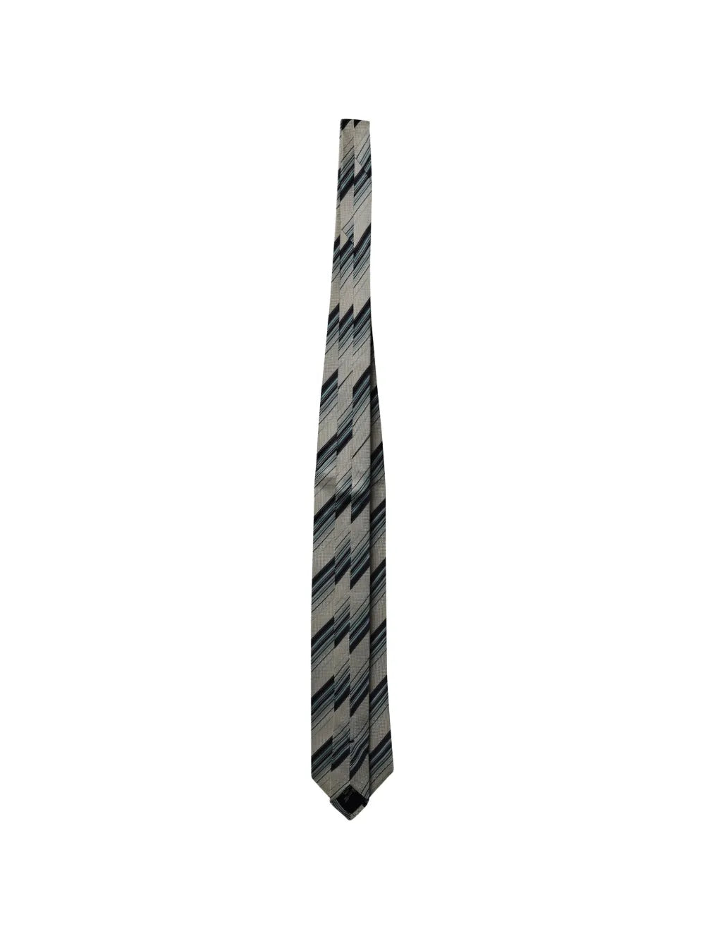 striped silk tie