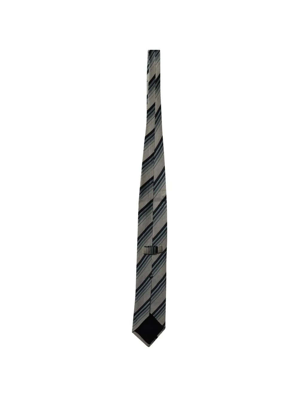 striped silk tie