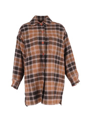 checked flannel shirt