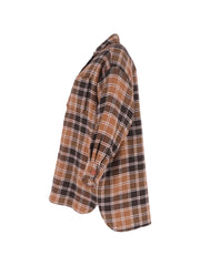 checked flannel shirt
