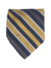 striped silk tie