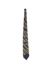 striped silk tie