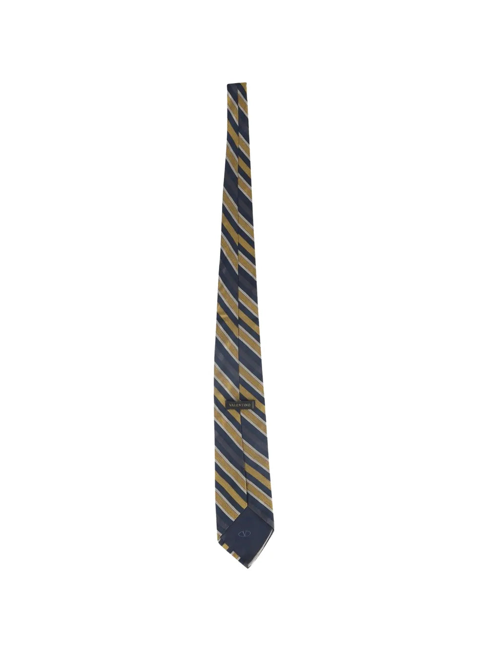 striped silk tie