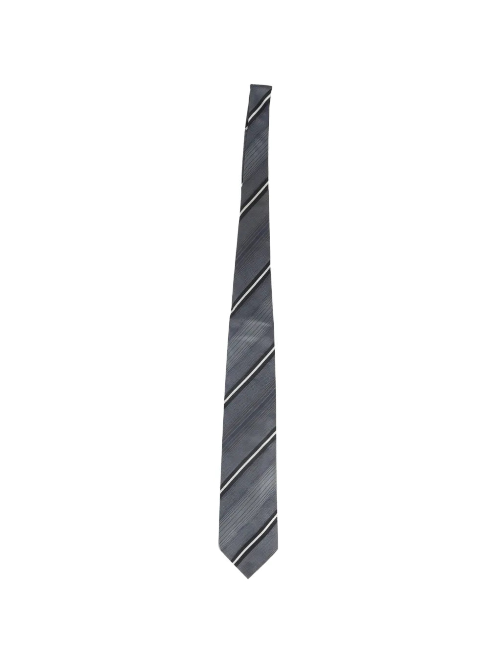 striped silk tie