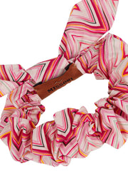 zigzag hair scrunchie
