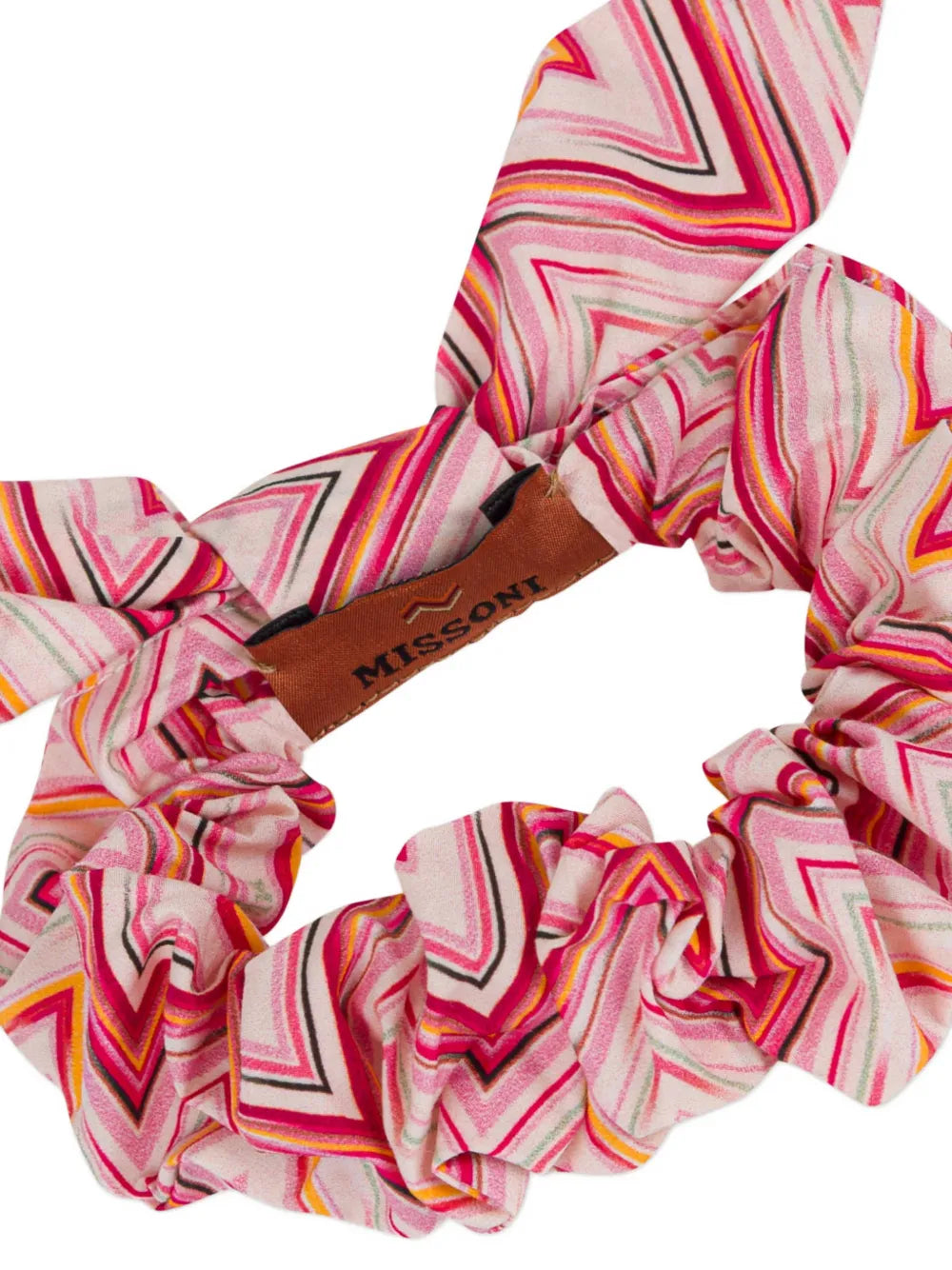 zigzag hair scrunchie