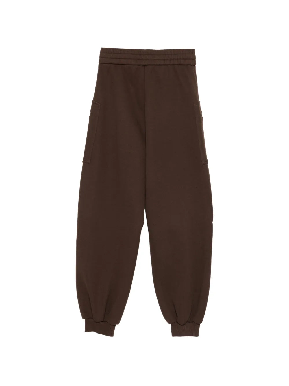 patch-pocket track pants