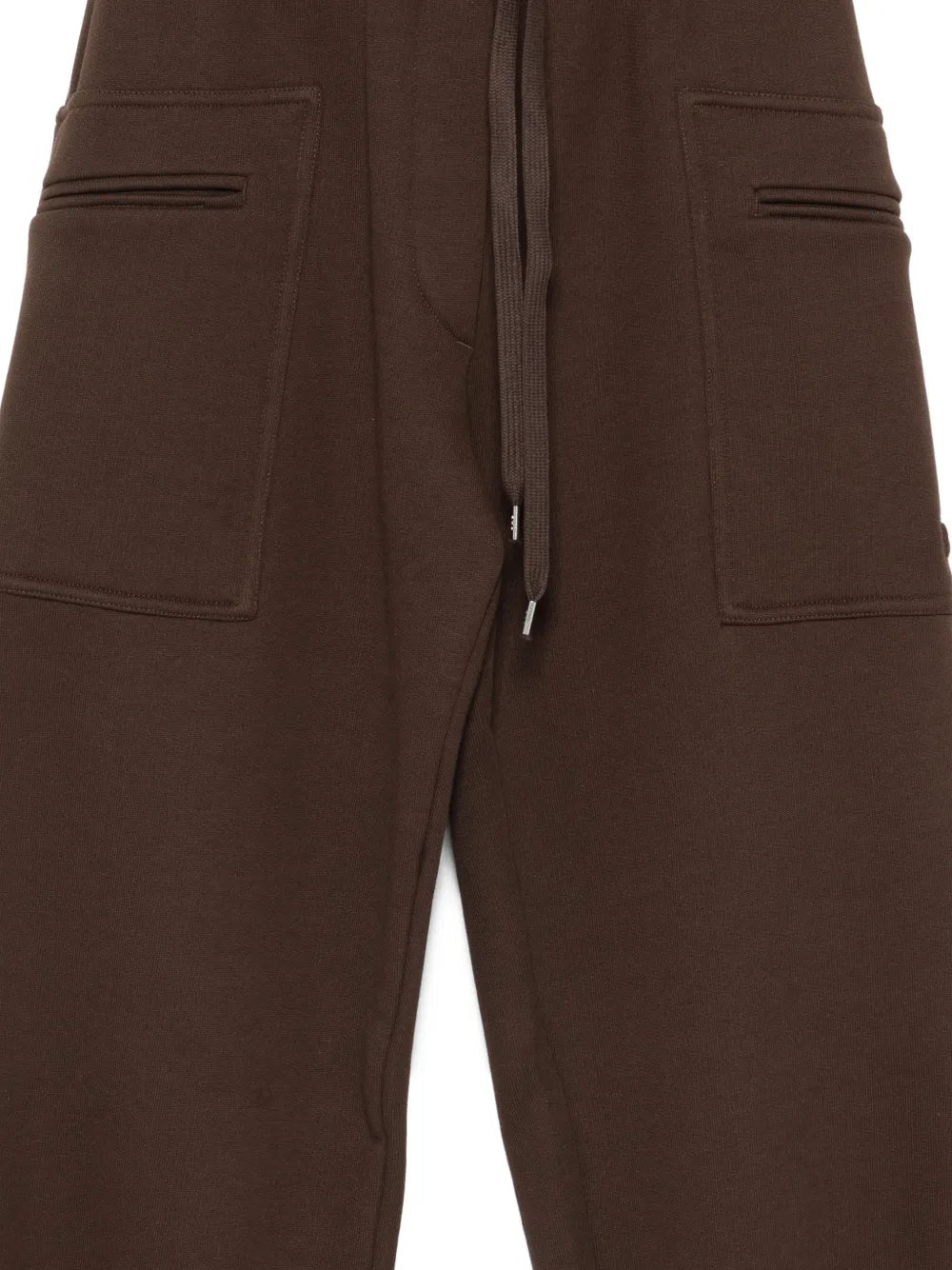 patch-pocket track pants