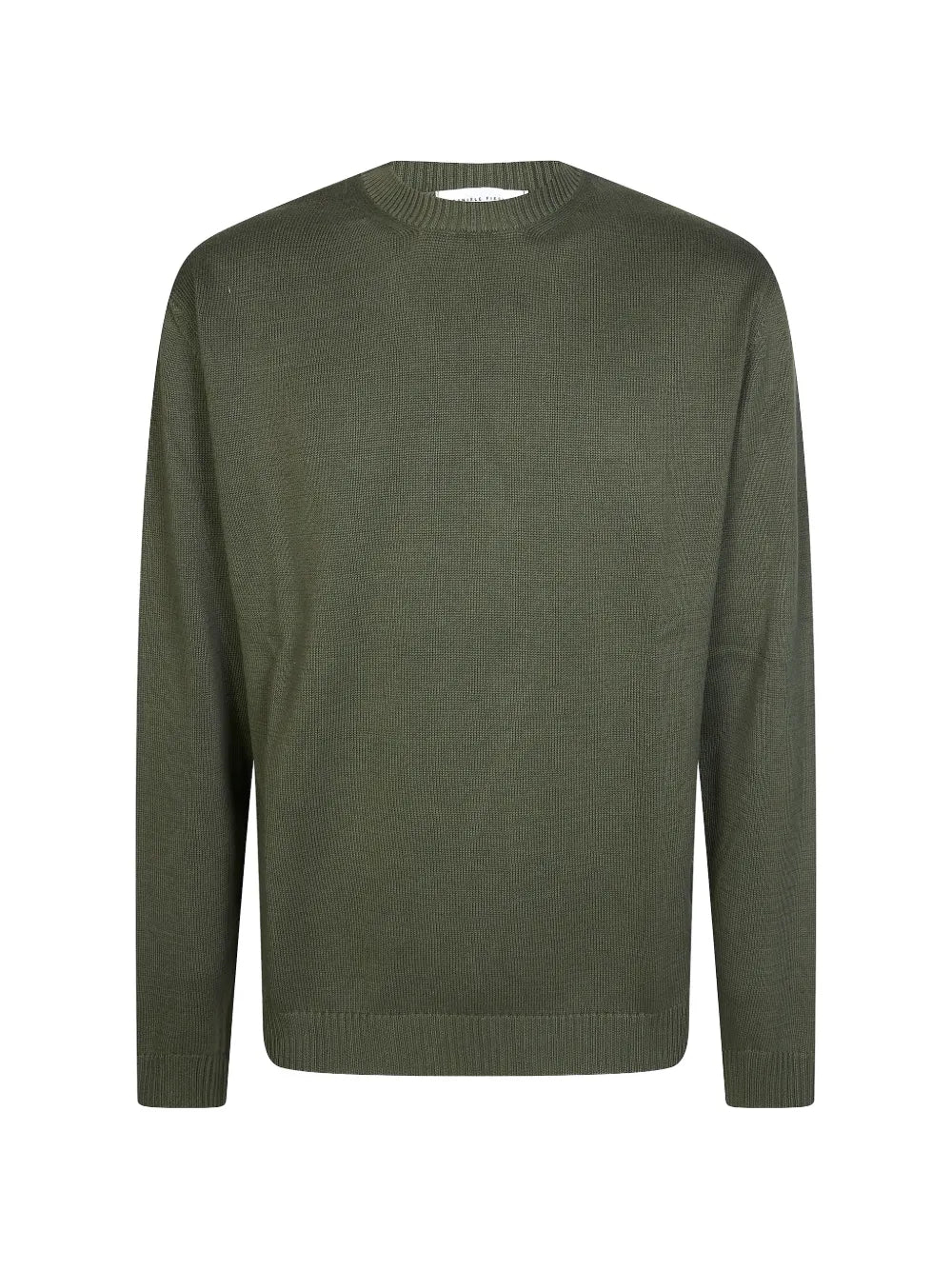 fine-knit jumper