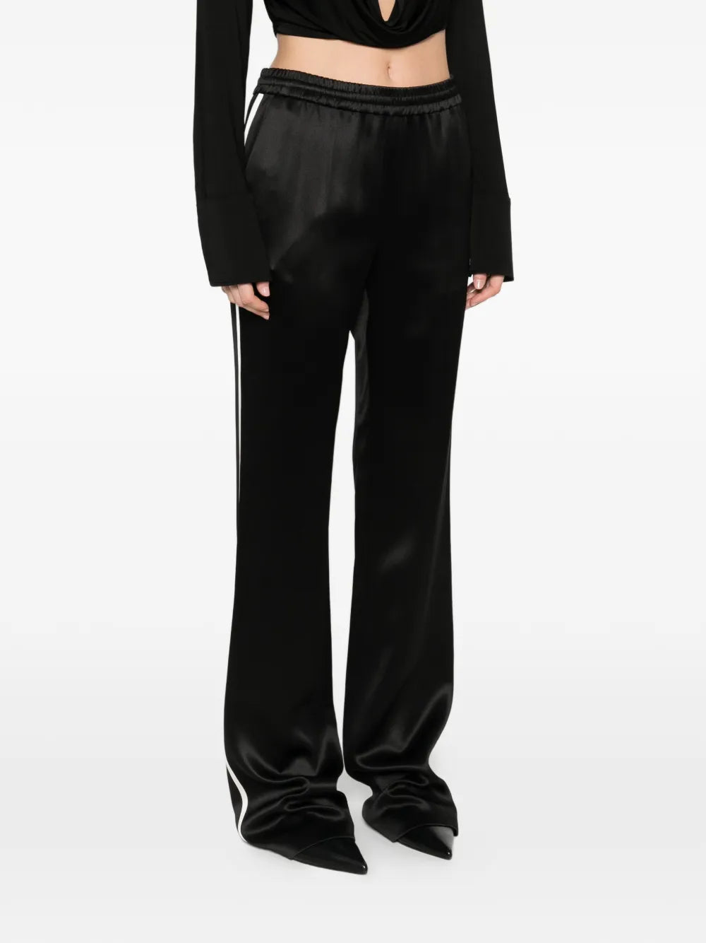 stripe-detail track pants