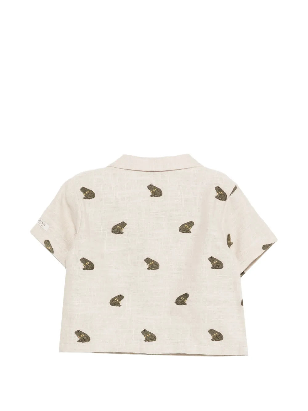 Deccie frog button-down shirt