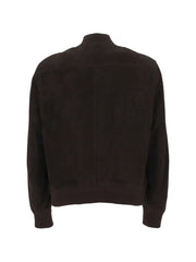 suede bomber jacket