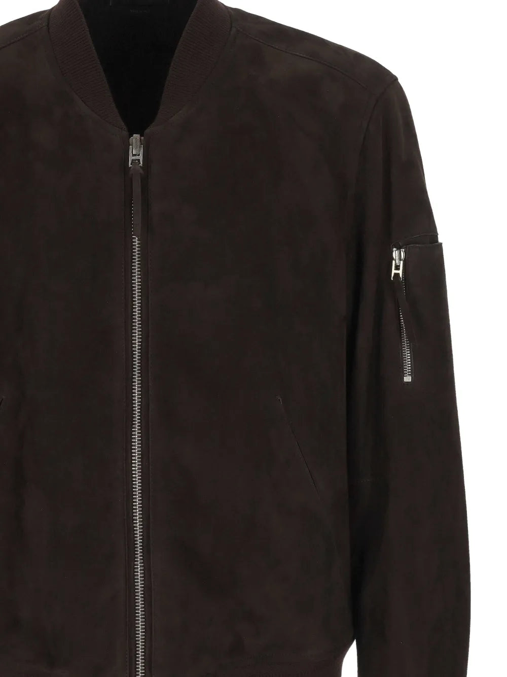 suede bomber jacket