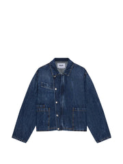 patch-pocket denim jacket