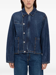 patch-pocket denim jacket