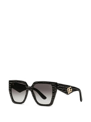 DG crossed square sunglasses