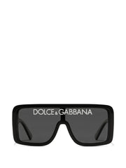 logo rectangle sunglasses