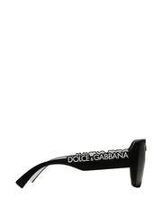logo rectangle sunglasses