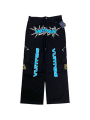 Racing Urban wide-leg jeans