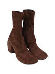 square-toe ankle boots