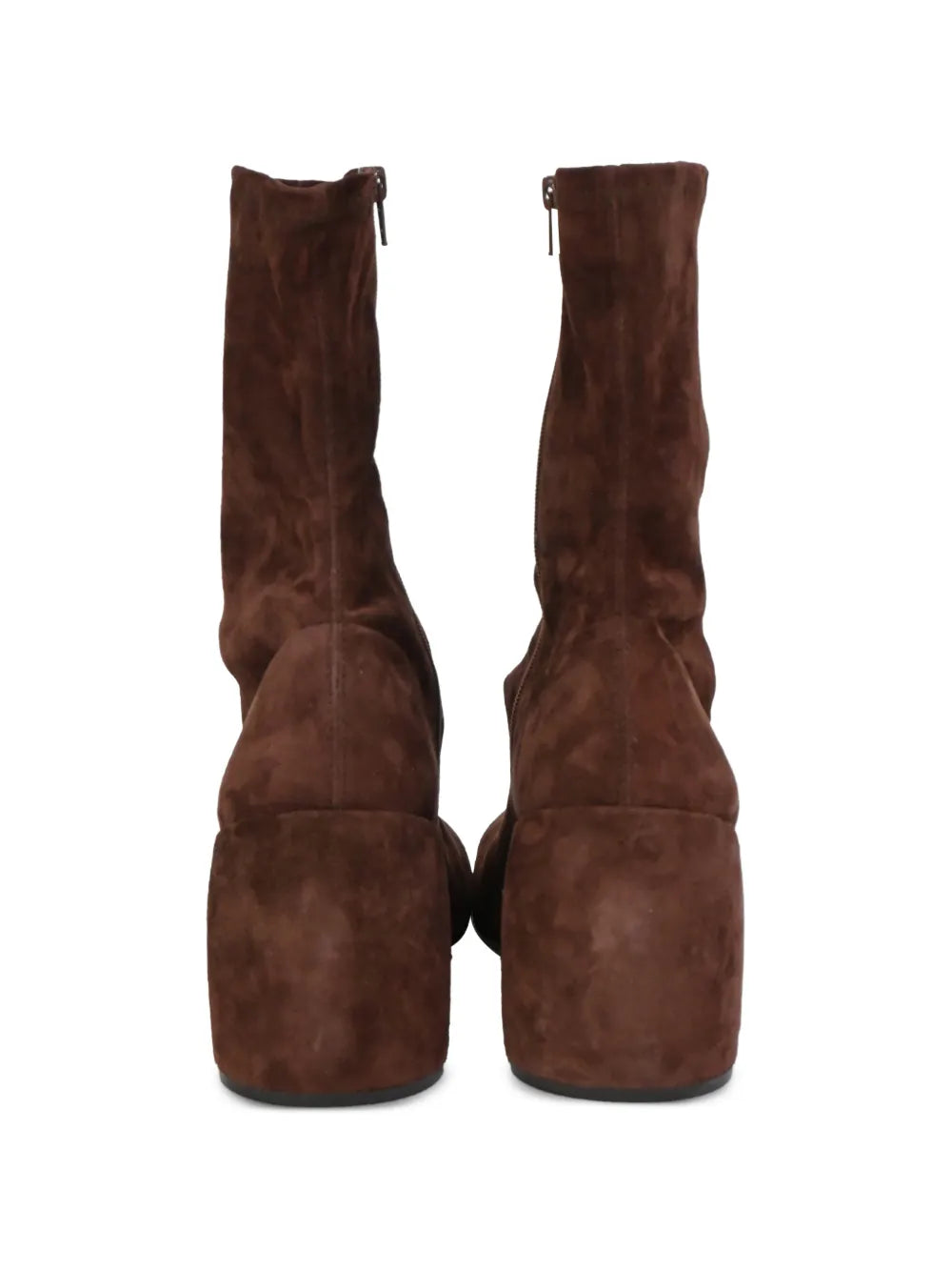 square-toe ankle boots