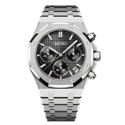 Seiko Mod Royal Oak Chronograph Black