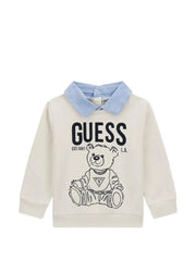 bear-print trousers set
