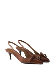 bow slingback pumps