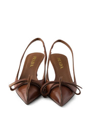 bow slingback pumps