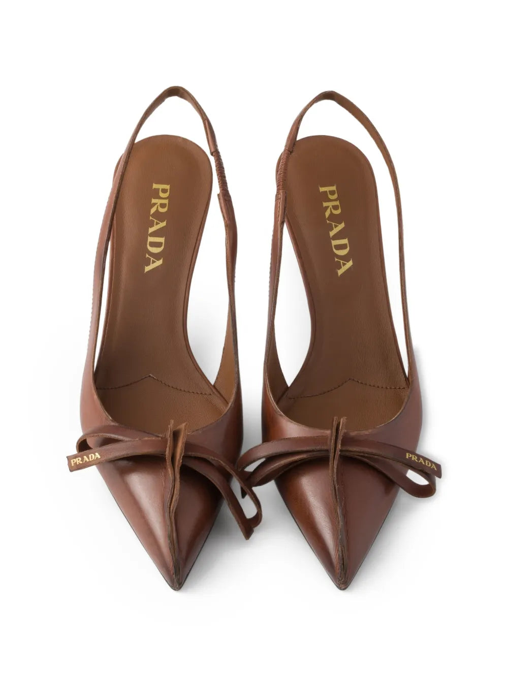bow slingback pumps
