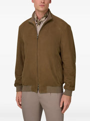 suede bomber jacket