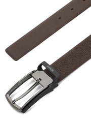 reversible leather belt