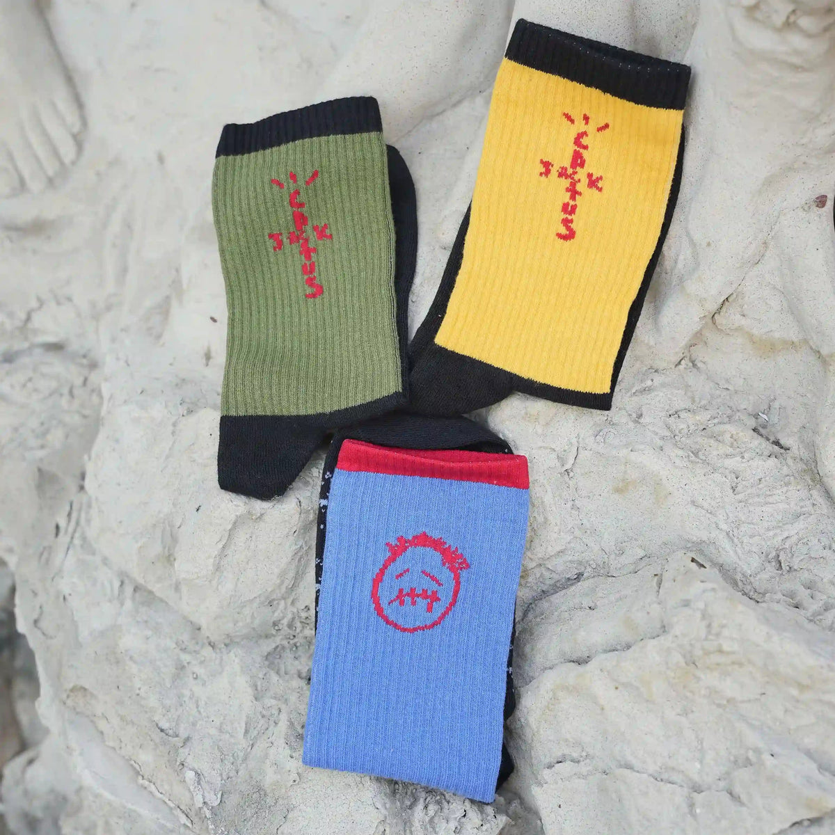 Travis Scott Socks Travis Socks Combo Pack of 3 Kicks Machine