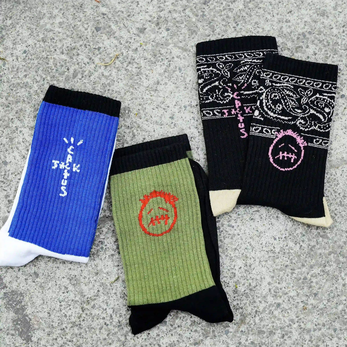 Travis Scott Socks Travis Socks Combo Pack of 3 Kicks Machine