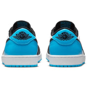 Air Jordan 1 Low Black Dark Powder Blue