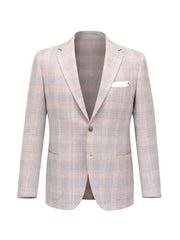 plaid blazer