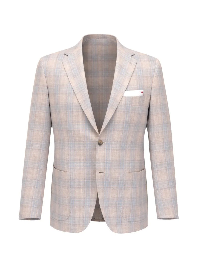 plaid blazer