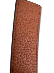 reversible leather belt