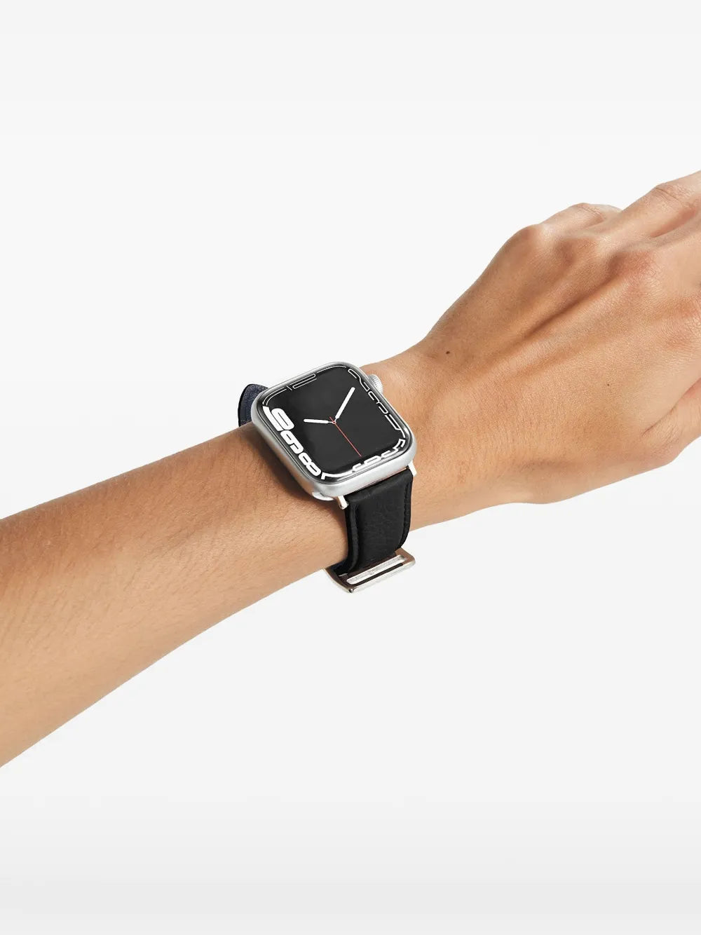 Apple Watch grained metal buckle watch accessory
