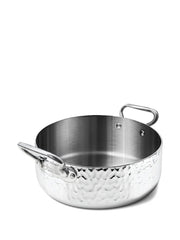 hammered inox pan