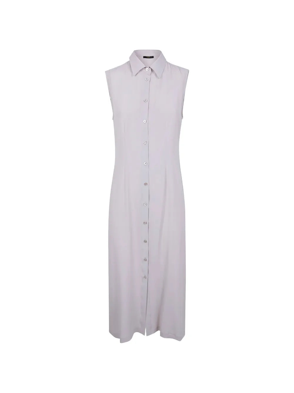 buttoned midi dress