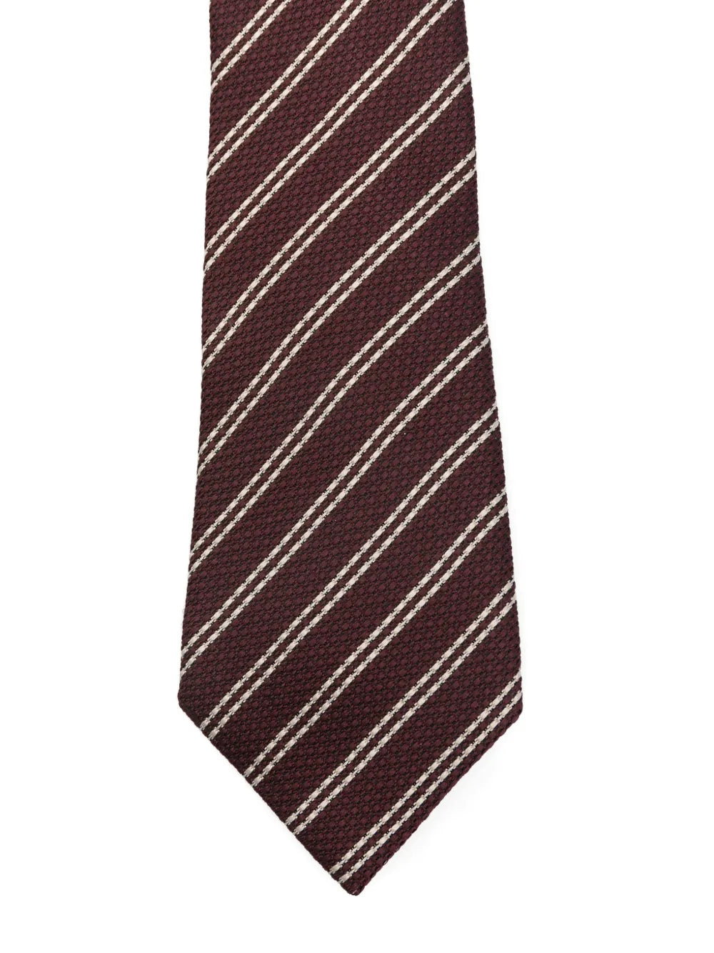 striped silk tie