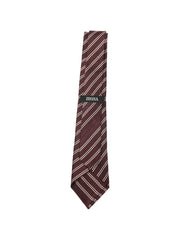 striped silk tie
