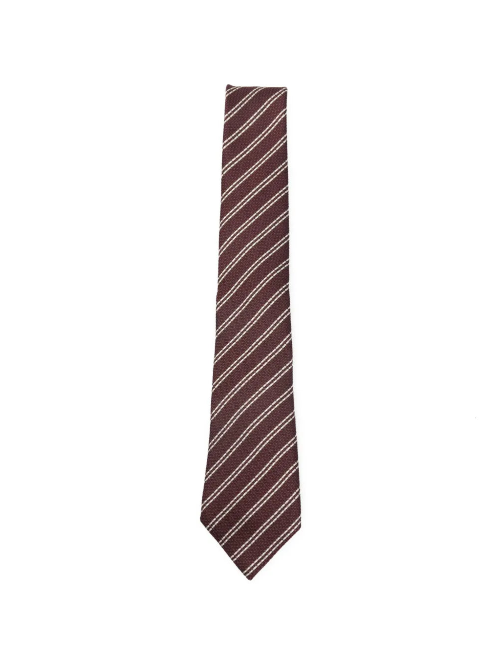 striped silk tie