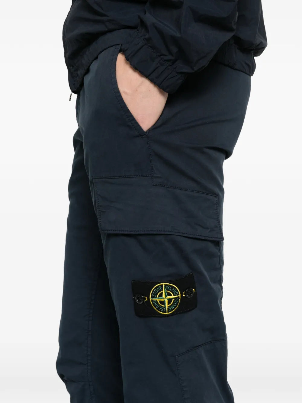 logo-patch cargo pants