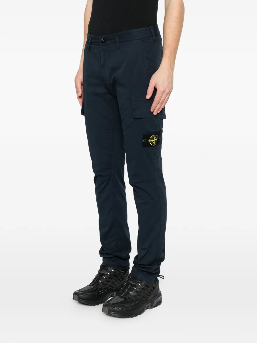 logo-patch cargo pants