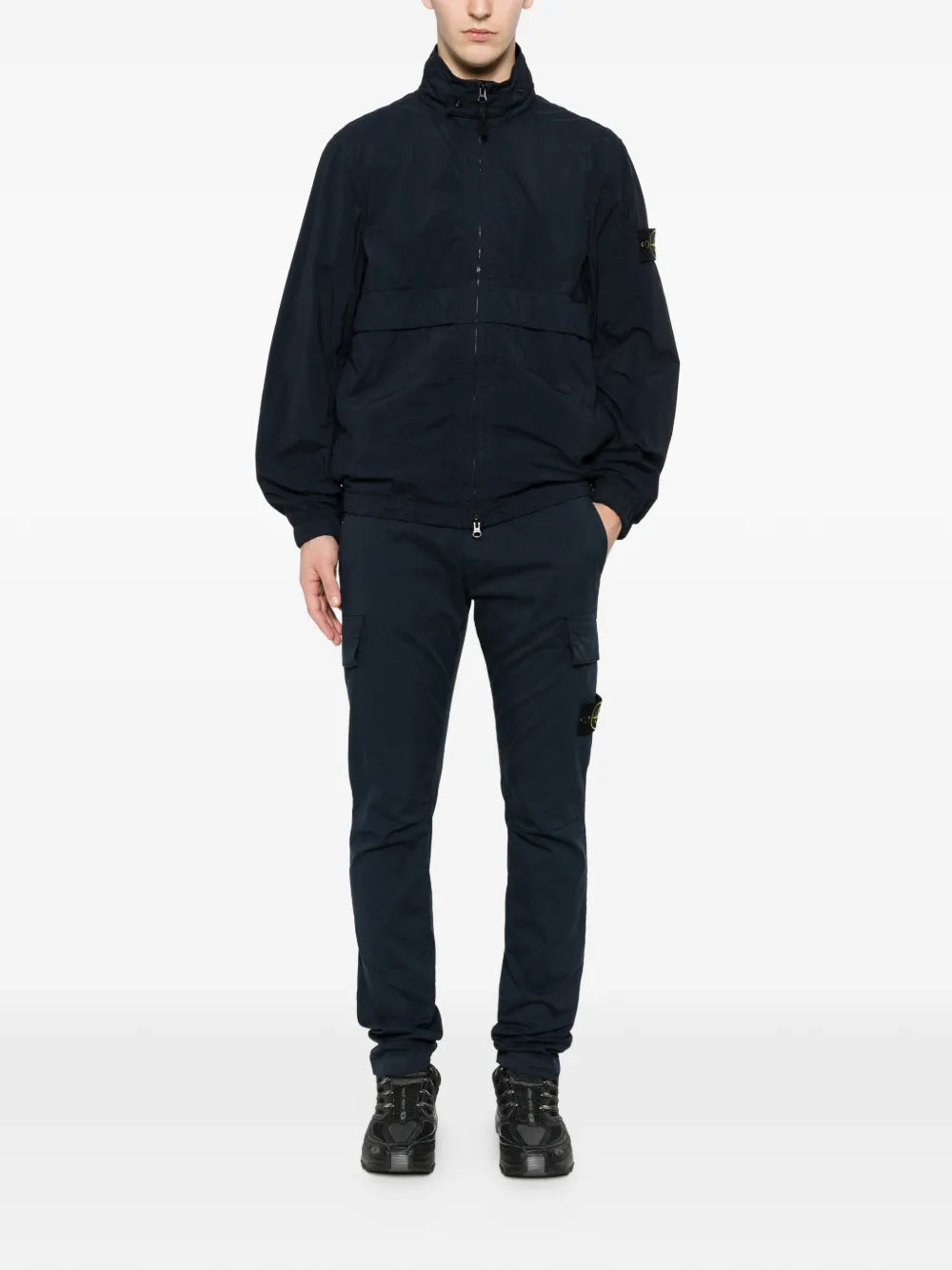 logo-patch cargo pants